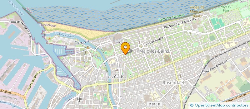 localisation de l'entreprise MADAME NATHALIE VERGOTE à DUNKERQUE