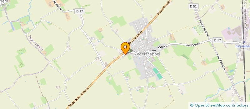 localisation de l'entreprise MADAME NATHALIE VERLANDE à VOLCKERINCKHOVE