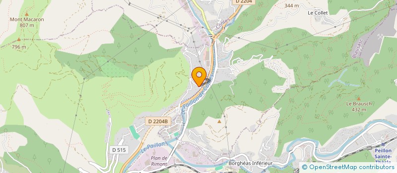 localisation de l'entreprise MADAME NATHALIE VERMELIN  CANTARON