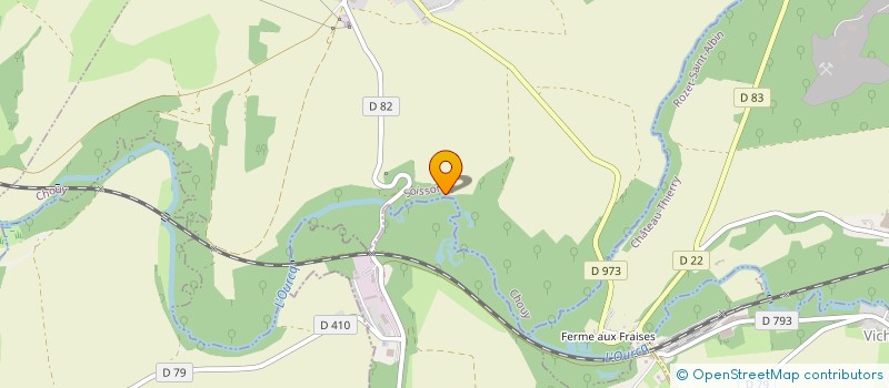 localisation de l'entreprise MADAME NATHALIE VERNET  CHOUY