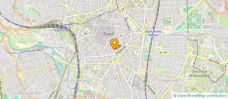 localisation de l'entreprise MADAME NATHALIE VERNET à DIJON