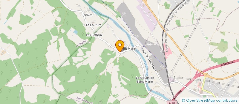 localisation de l'entreprise MADAME NATHALIE VERRIER à SAINT-MARCEL