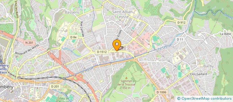 localisation de l'entreprise MADAME NATHALIE VEYRAT  LA RAVOIRE