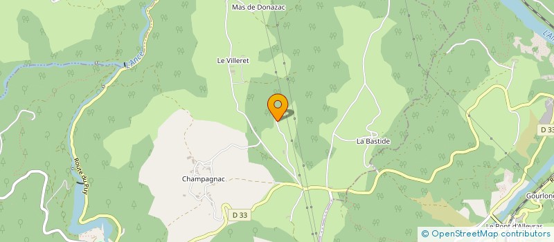 localisation de l'entreprise MADAME NATHALIE VEYSSEYRE  SAINT-PREJET-D'ALLIER