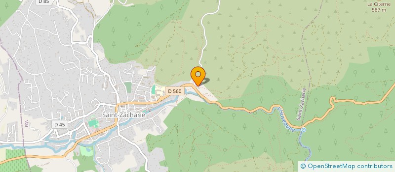 localisation de l'entreprise MADAME NATHALIE VIDAL  SAINT-ZACHARIE