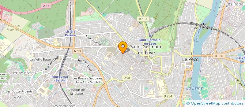 localisation de l'entreprise MADAME NATHALIE VIELMON  SAINT-GERMAIN-EN-LAYE