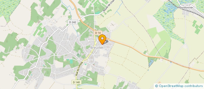 localisation de l'entreprise MADAME NATHALIE VIGNAUD à BREUILLET