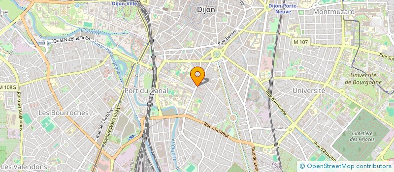 localisation de l'entreprise MADAME NATHALIE VILAIN à DIJON