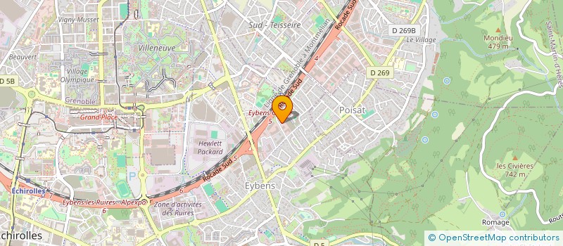 localisation de l'entreprise MADAME NATHALIE VILELA  JARRIE