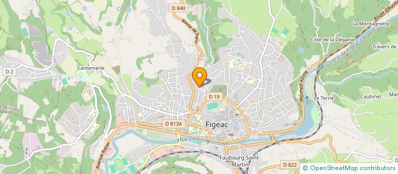 localisation de l'entreprise MADAME NATHALIE VILLATA  VILLEFRANCHE-DE-ROUERGUE