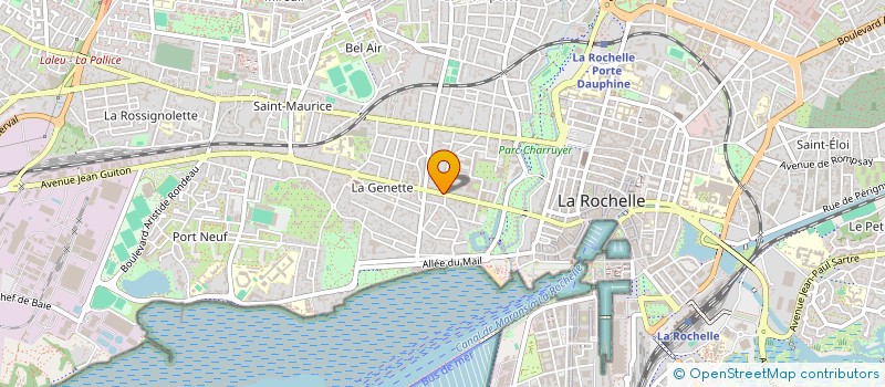 localisation de l'entreprise MADAME NATHALIE VILLOT  LA ROCHELLE