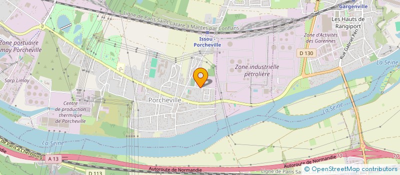 localisation de l'entreprise MADAME NATHALIE VIOTTO  PORCHEVILLE