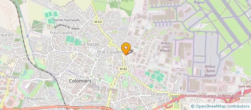 localisation de l'entreprise MADAME NATHALIE VITSE à COLOMIERS
