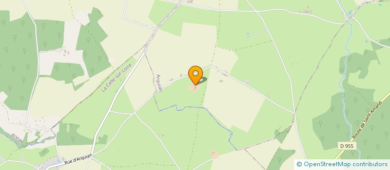 localisation de l'entreprise MADAME NATHALIE VOLCOUVE  SAINT-AMAND-EN-PUISAYE