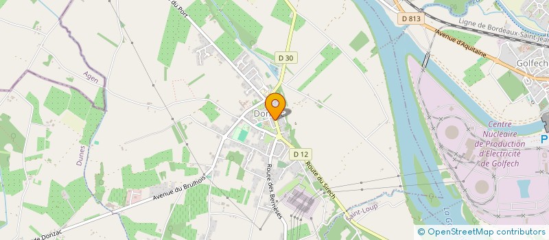 localisation de l'entreprise MADAME NATHALIE VOLKER  DONZAC