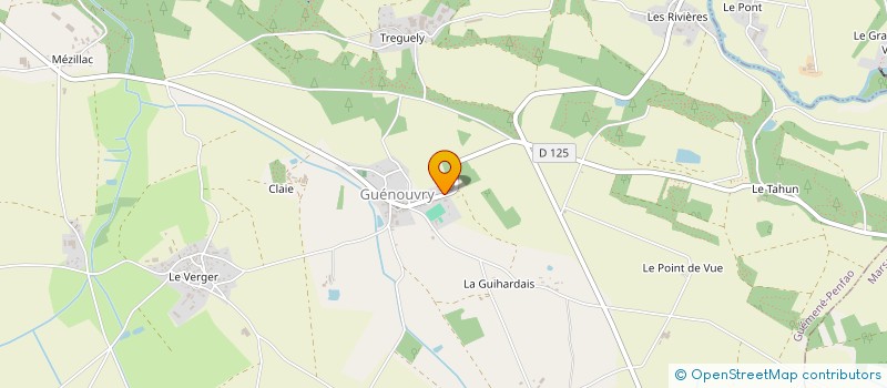 localisation de l'entreprise MADAME NATHALIE VOLLAND  GUEMENE-PENFAO