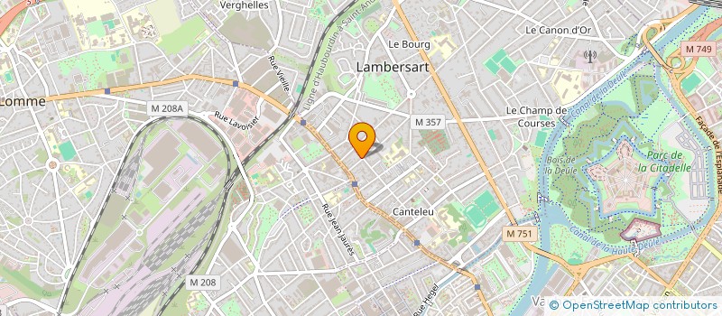 localisation de l'entreprise MADAME NATHALIE VOLLERY à LAMBERSART