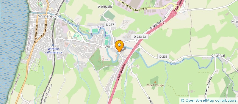 localisation de l'entreprise MADAME NATHALIE WADOUX  WIMILLE