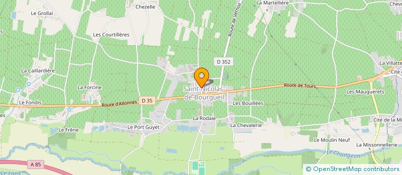 localisation de l'entreprise MADAME NATHALIE WAELES  SAINT-NICOLAS-DE-BOURGUEIL