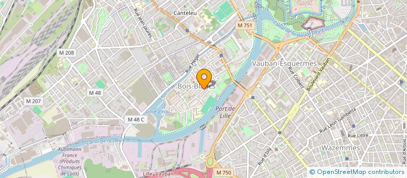 localisation de l'entreprise MADAME NATHALIE WAGENAAR à LILLE