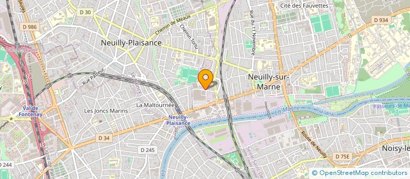 localisation de l'entreprise MADAME NATHALIE WAGHEMAEKER à NEUILLY-SUR-MARNE