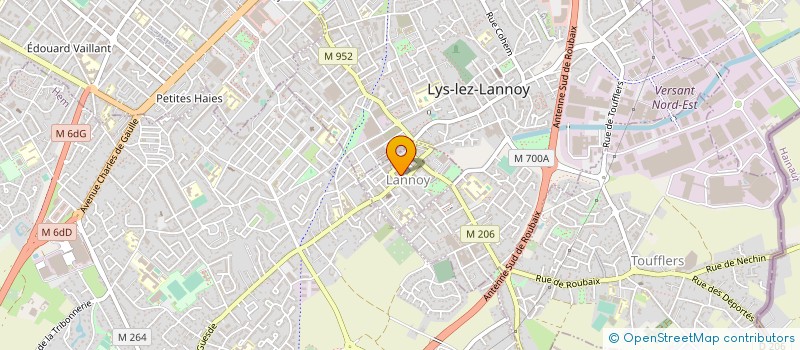 localisation de l'entreprise MADAME NATHALIE WALBECQ-LANDRIEU à LANNOY