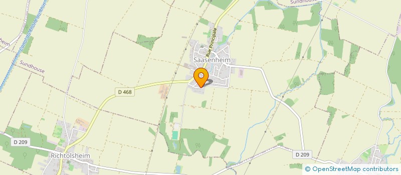 localisation de l'entreprise MADAME NATHALIE WALTSBURGER  SAASENHEIM