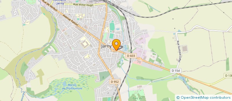 localisation de l'entreprise MADAME NATHALIE WARIN à JARNY