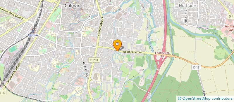 localisation de l'entreprise MADAME NATHALIE WARTH  COLMAR