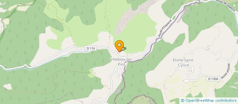 localisation de l'entreprise MADAME NATHALIE WELKER  VILLEBOIS LES PINS