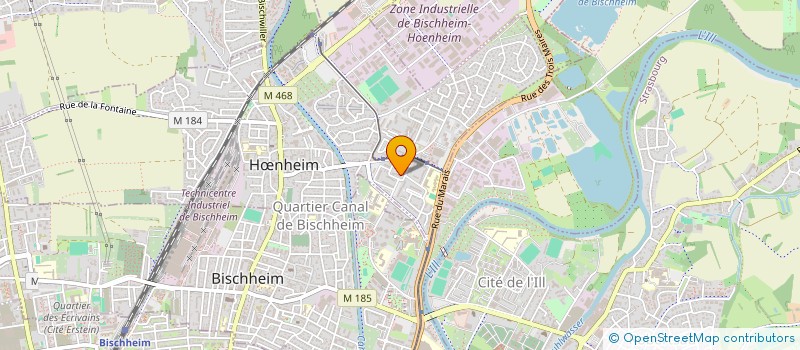 localisation de l'entreprise MADAME NATHALIE WELSCH  HNHEIM