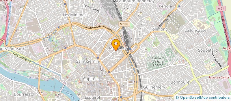 localisation de l'entreprise MADAME NATHALIE WESSTEEL à TOULOUSE