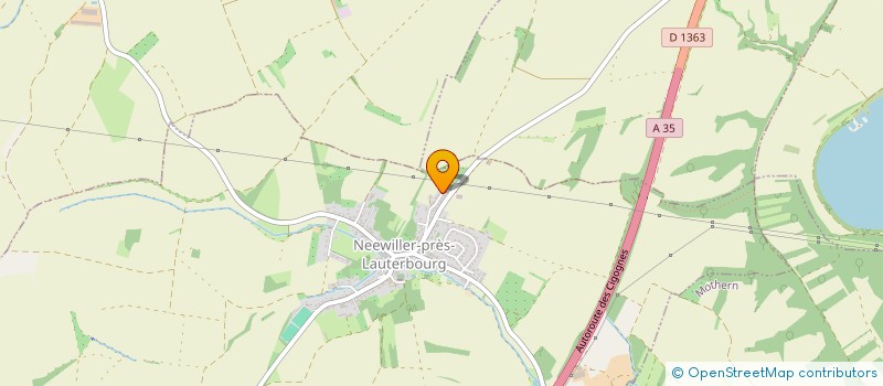 localisation de l'entreprise MADAME NATHALIE WIESNER  NEEWILLER-PRES-LAUTERBOURG