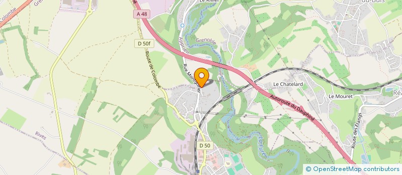 localisation de l'entreprise MADAME NATHALIE WILLO  RIVES