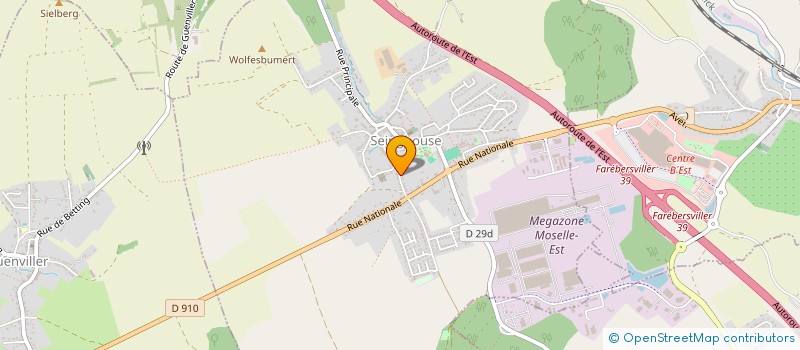 localisation de l'entreprise MADAME NATHALIE WINTER  SEINGBOUSE