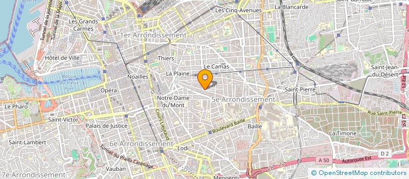 localisation de l'entreprise MADAME NATHALIE WINTHER à MARSEILLE