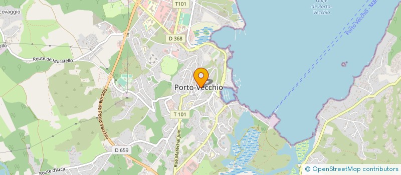 localisation de l'entreprise MADAME NATHALIE WOLFARTH à PORTO-VECCHIO
