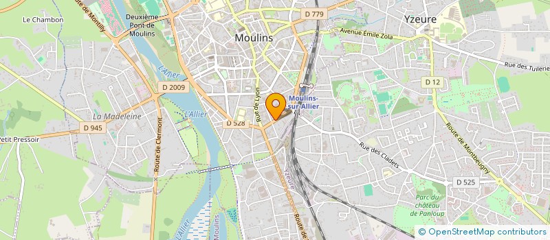 localisation de l'entreprise MADAME NATHALIE WORMSER  MOULINS