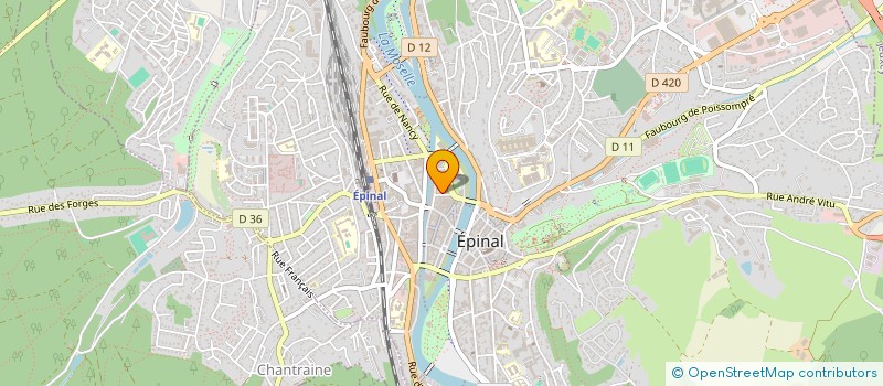 localisation de l'entreprise MADAME NATHALIE XEMAIRE  EPINAL