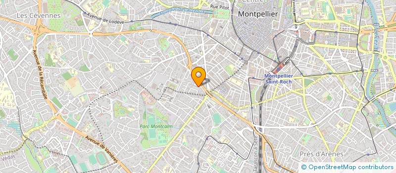 localisation de l'entreprise MADAME NATHALIE YILMAZ à MONTPELLIER