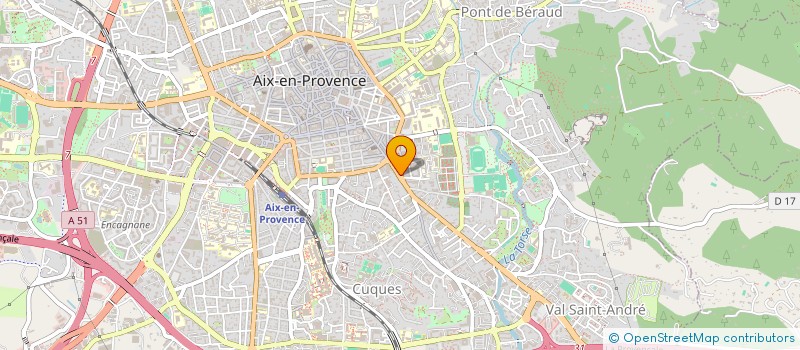 localisation de l'entreprise MADAME NATHALIE ZAGHROUN  AIX-EN-PROVENCE