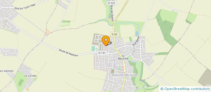 localisation de l'entreprise MADAME NATHALIE ZAMPIERI  BIEVILLE-BEUVILLE