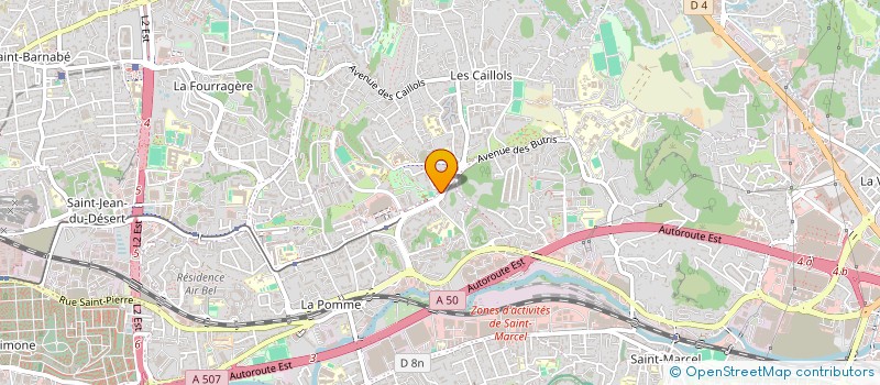 localisation de l'entreprise MADAME NATHALIE ZERMANE à MARSEILLE