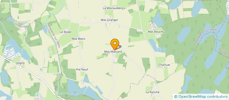 localisation de l'entreprise MADAME NATHALY FOURNY à DOMPIERRE-SUR-VEYLE