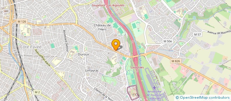 localisation de l'entreprise MADAME NATHALYA GUY  TOULOUSE