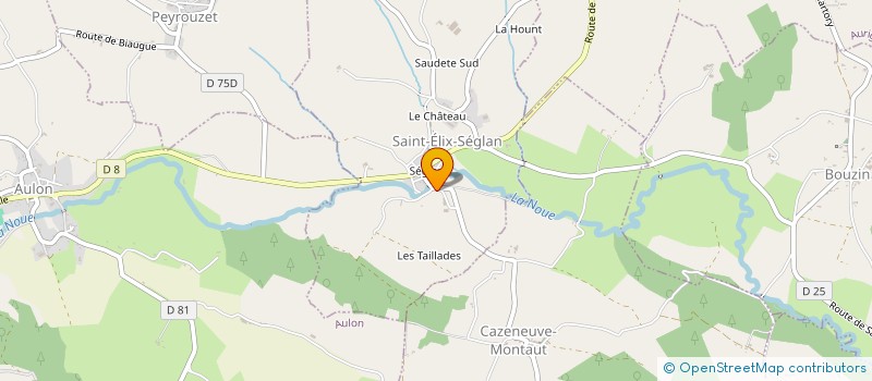 localisation de l'entreprise MADAME NATHALYA TIHONTCEVA à AURIGNAC