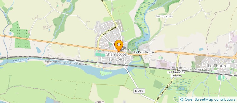 localisation de l'entreprise MADAME NATHANAELLE-ANAIS DAHMANI  CHAMPTOCE-SUR-LOIRE
