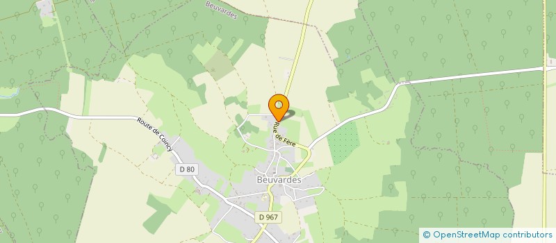 localisation de l'entreprise MADAME NATHANAELLE ANDREW  LOUPEIGNE