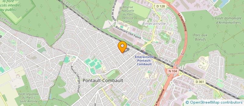 localisation de l'entreprise MADAME NATHANAELLE ARMANT à PONTAULT-COMBAULT