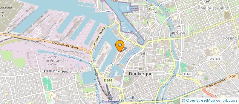 localisation de l'entreprise MADAME NATHANAELLE BECKER à DUNKERQUE